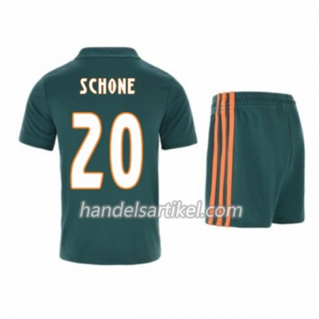 Ajax Amsterdam Lasse Schöne 20 Kinder Auswärts Trikotsatz 2019/20 Kurzarm (+ Kurze Hosen)